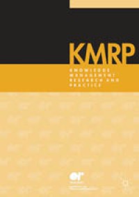 Knowledge Management Research & Practice, Volume 8, Number 4, December 2010