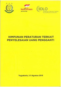 Himpunan peratran terkait penyelesaian uang pengganti