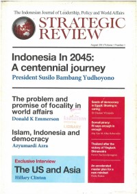 STRATEGIC REVIEW, August-October 2011