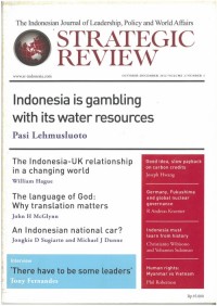 STRATEGIC REVIEW, October-December 2012